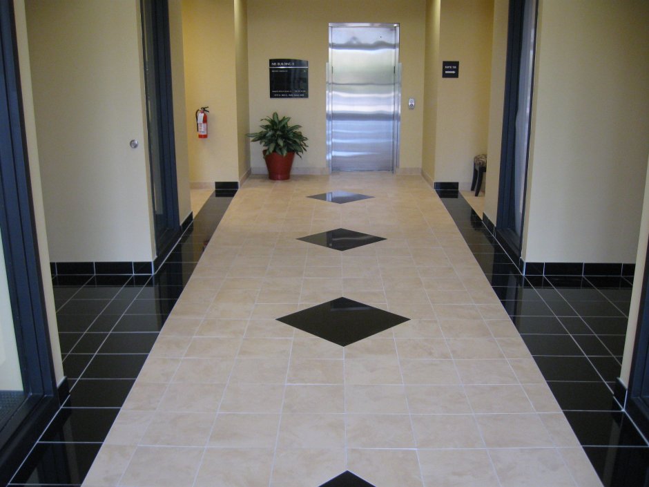 Половая плитка в коридор