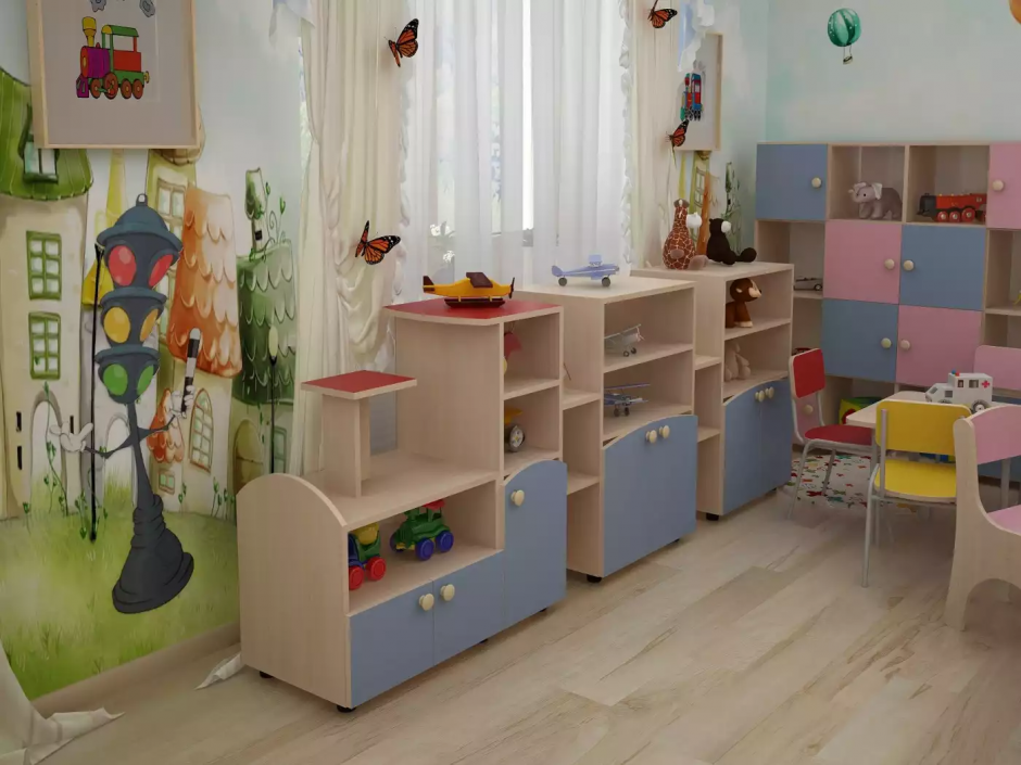 Мебель для игровой комнаты в детском саду
