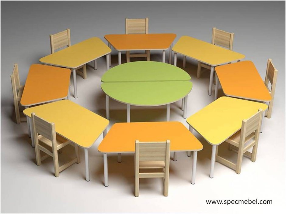 Столы детские для детского сада