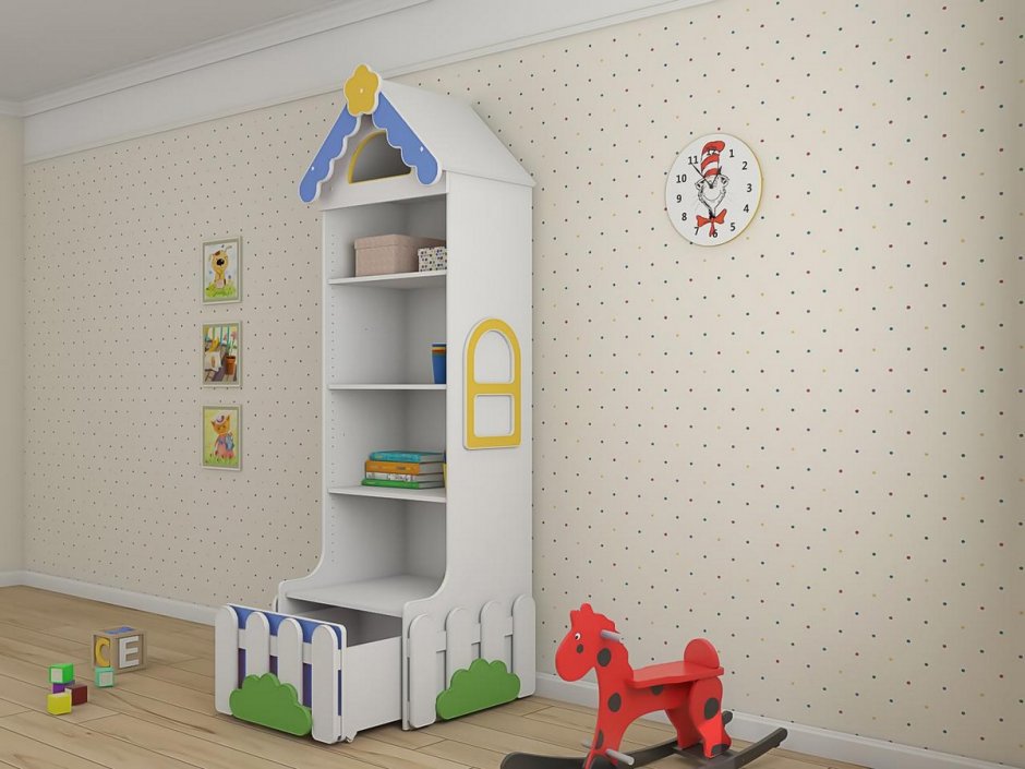 Детский шкаф для игрушек