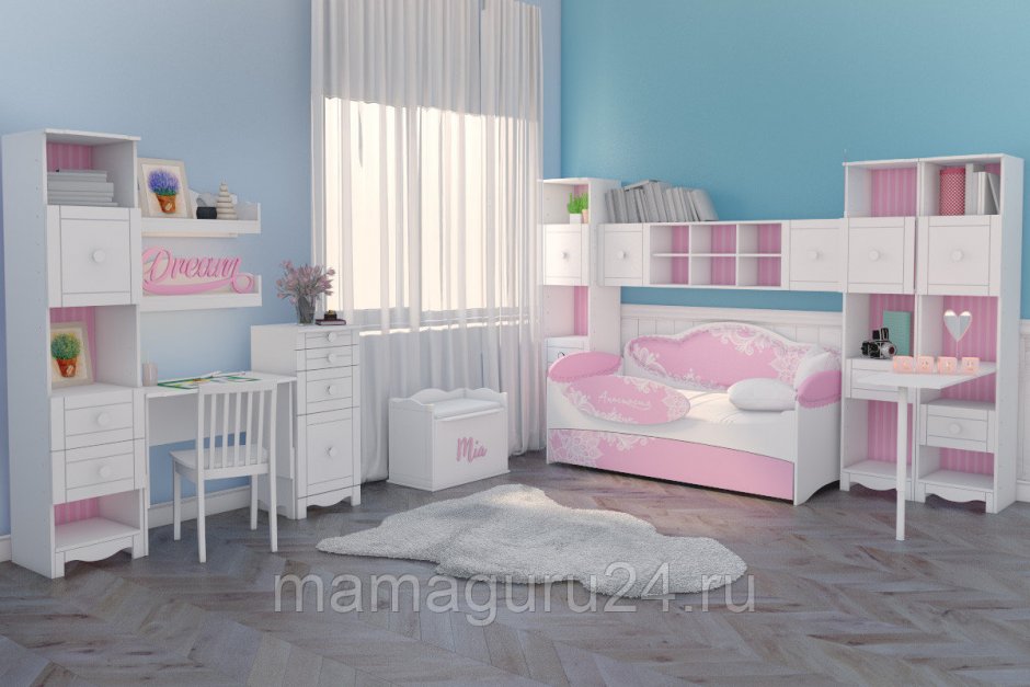 Кровать детская Миа Барби