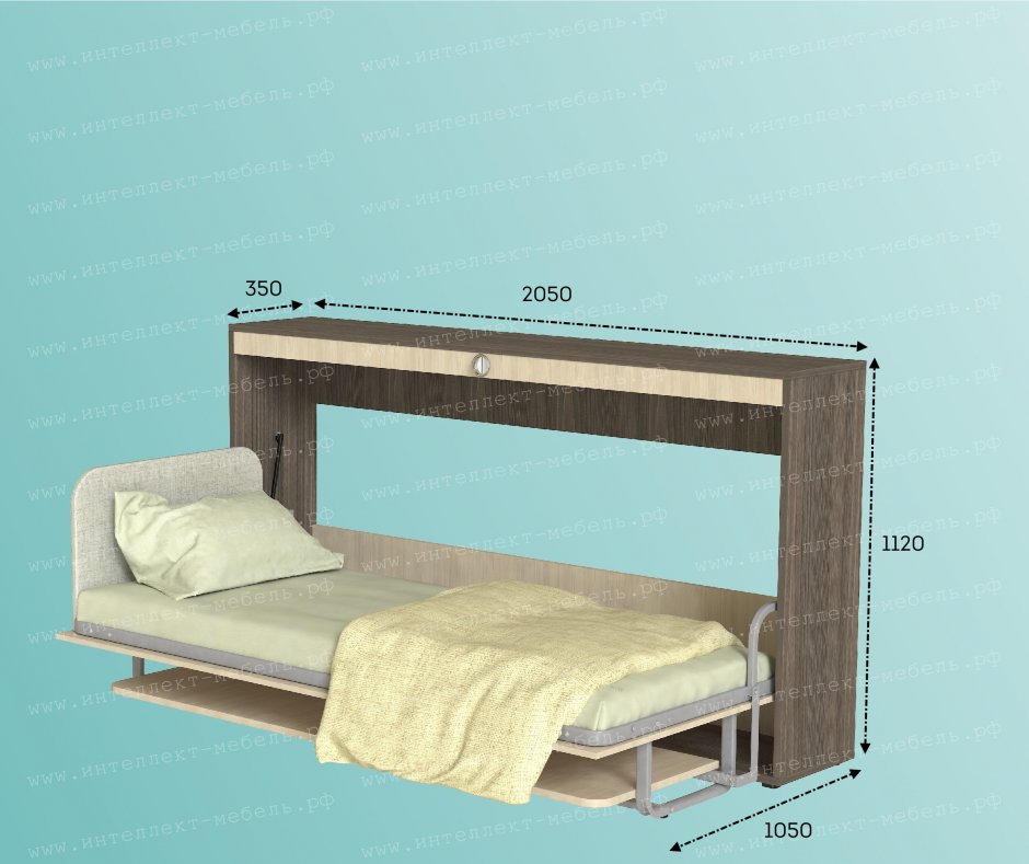 Детская кровать трансформер со столом