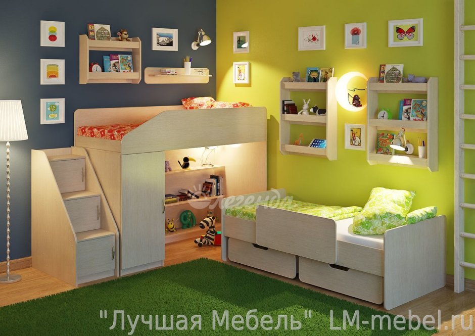 Детская комната мебель для двоих