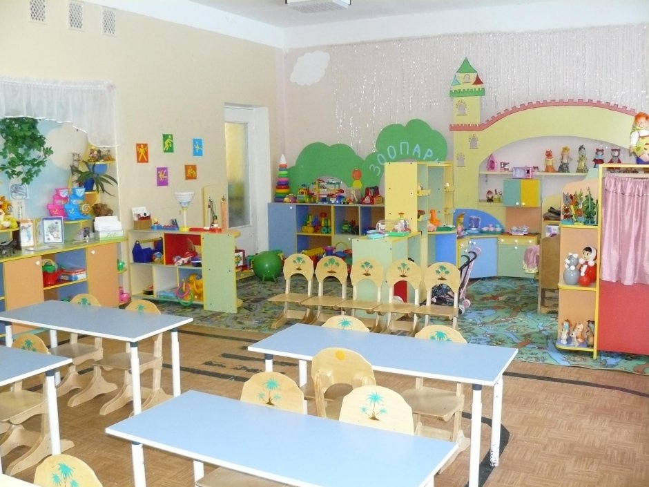 Мебель в младшей группе детского сада