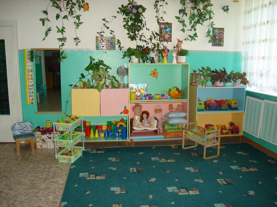 Интерьер игровой в детском саду