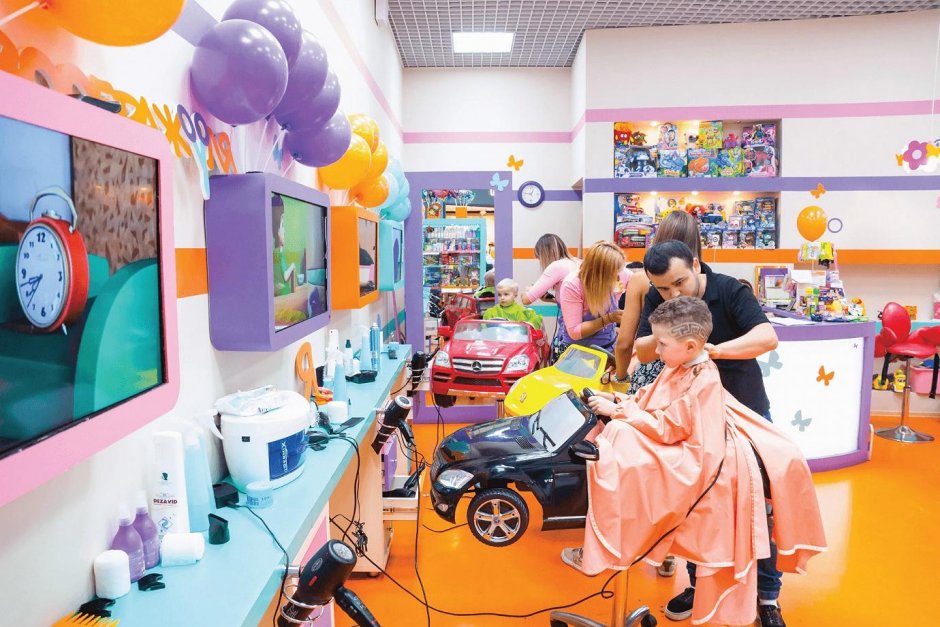 Детская парикмахерская Ставрополь стригут в машинке