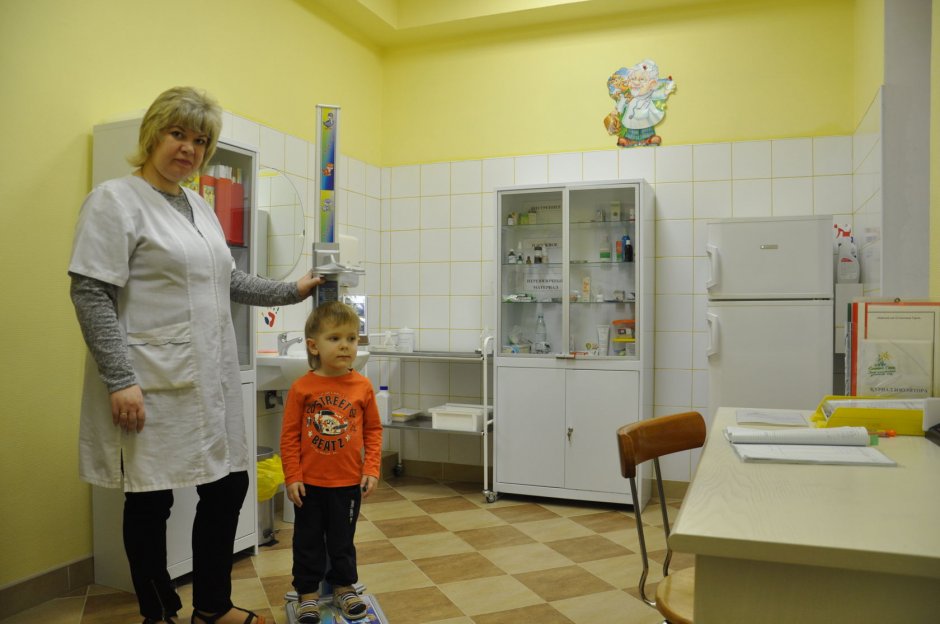 Медицинский кабинет в детском саду