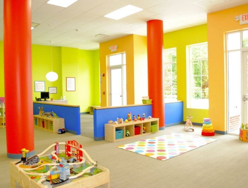 Интерьеры детских центров