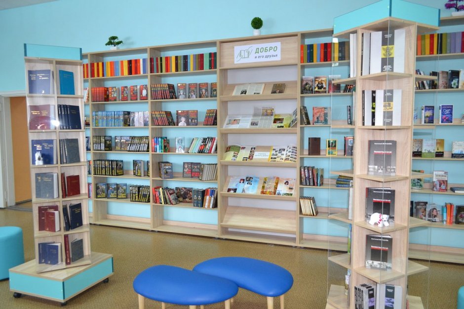 Мебель для детской библиотеки в современном стиле