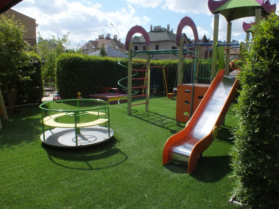 Озеленение детских площадок