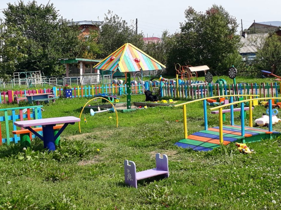 Детские площадки в парке