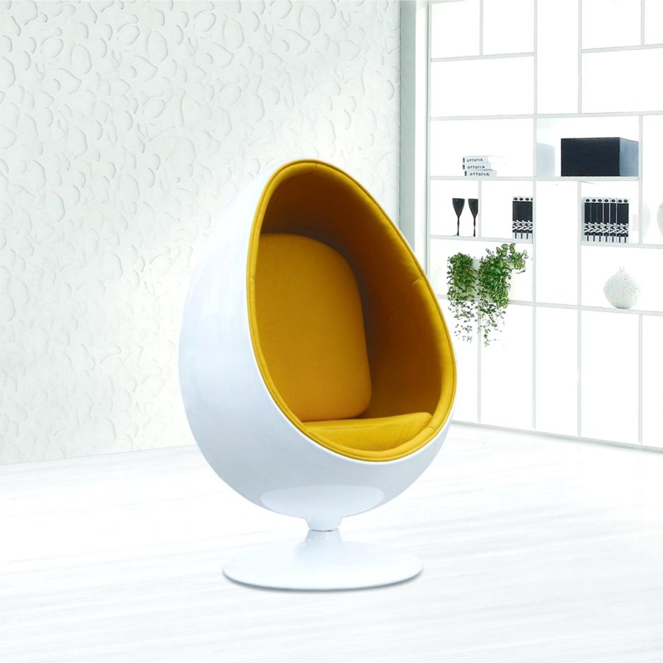 Кресло яйцо напольное с колонками