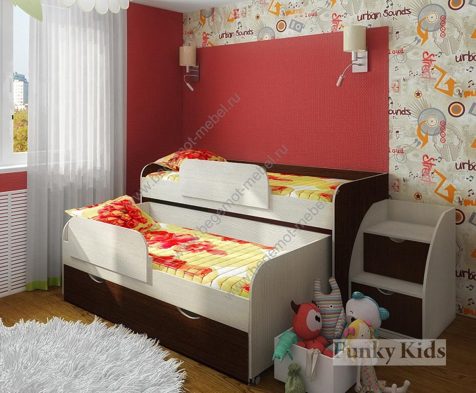 Кровать Фанки Кидз 3