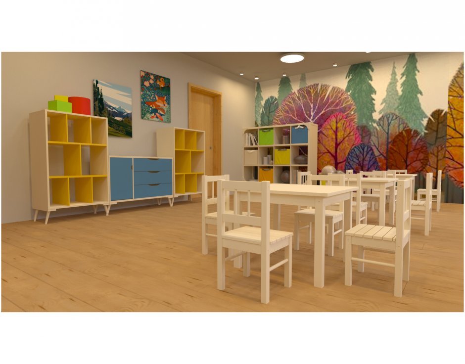 Дизайн кабинета детского центра