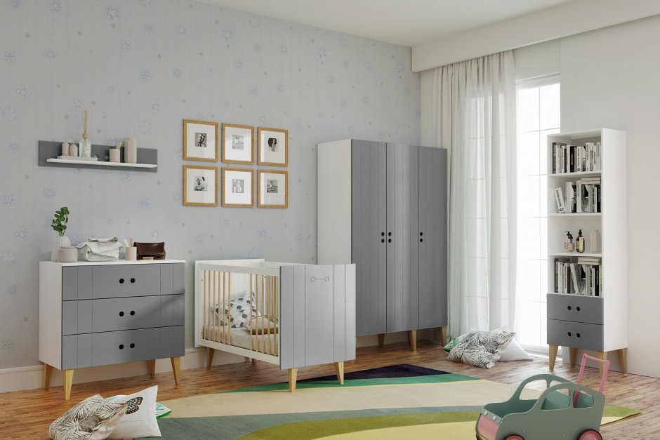 Спальня грей детская