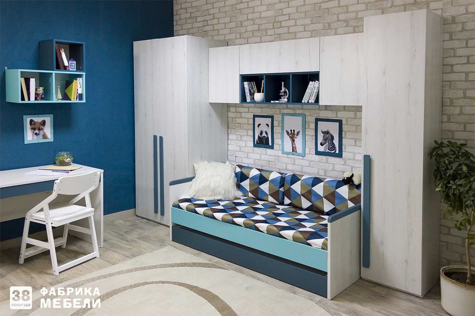 Кровать Ньютон 38 попугаев