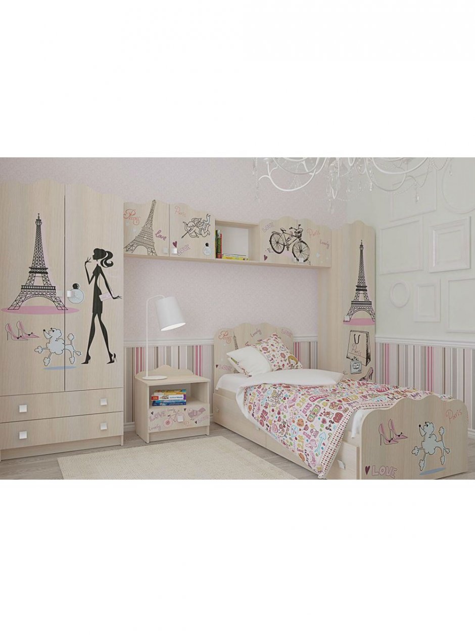 Кровать Париж детская ваша мебель