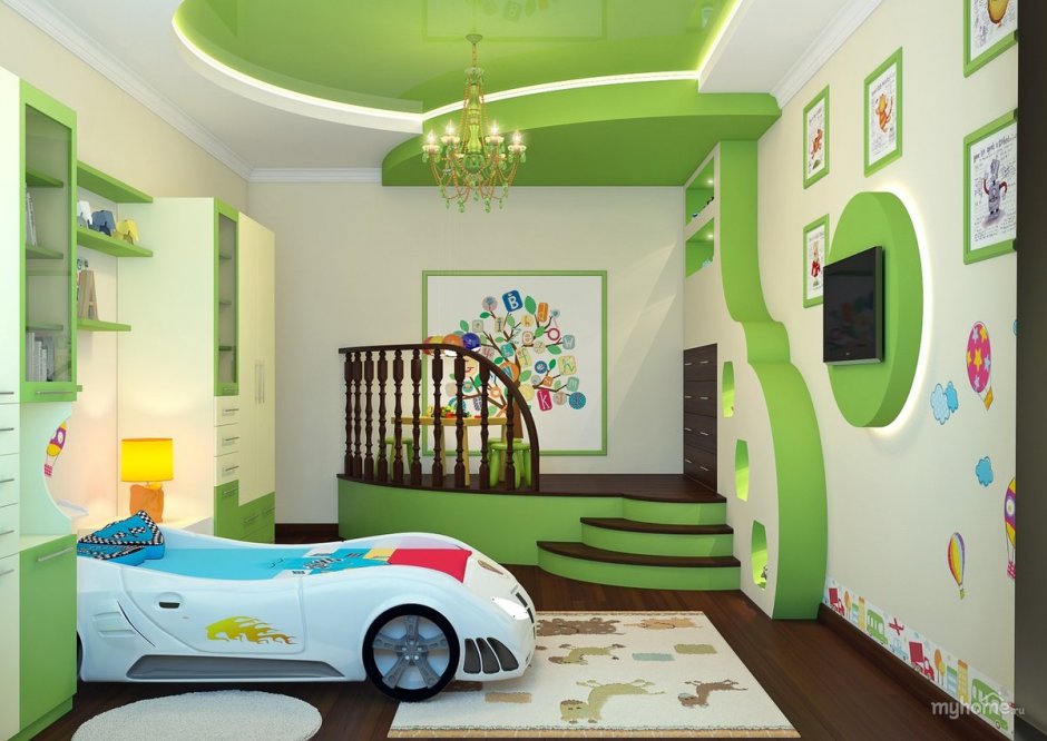 Идеи ремонта детской комнаты