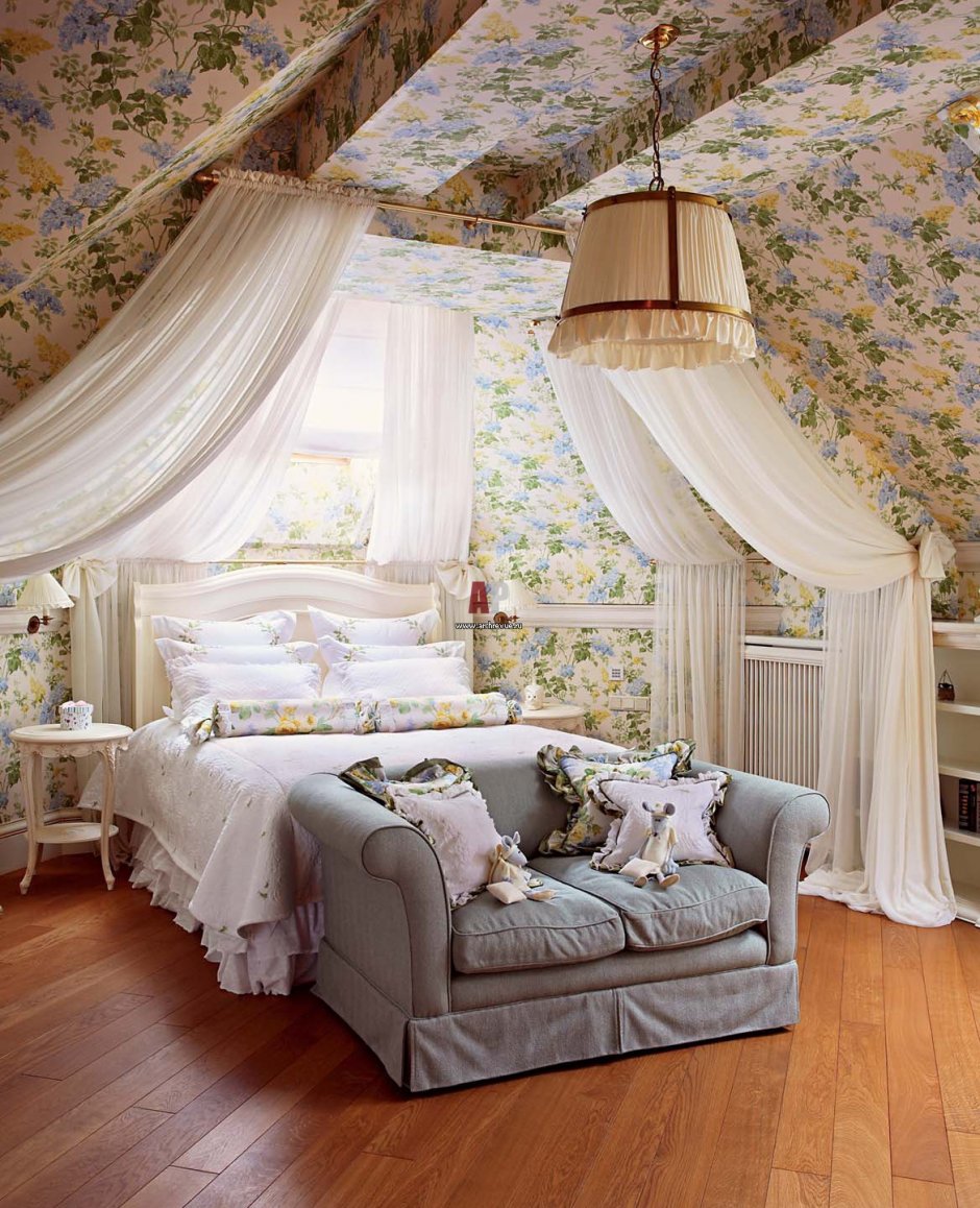 Детская на мансарде в стиле лофт