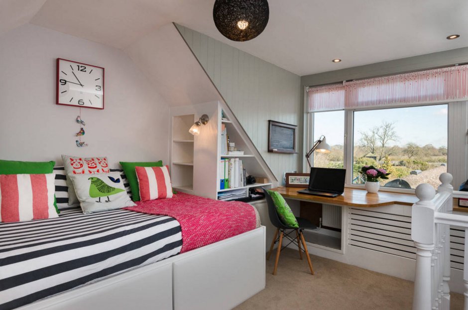 Детская комната на чердаке