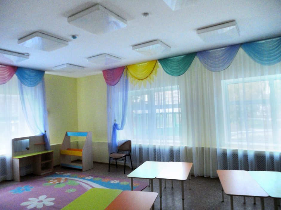Шторы современный детский сад в группу Эстония