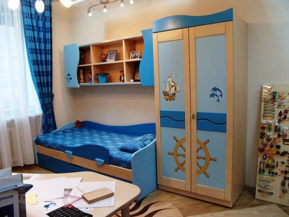 Мебель для детской комнаты мальчику