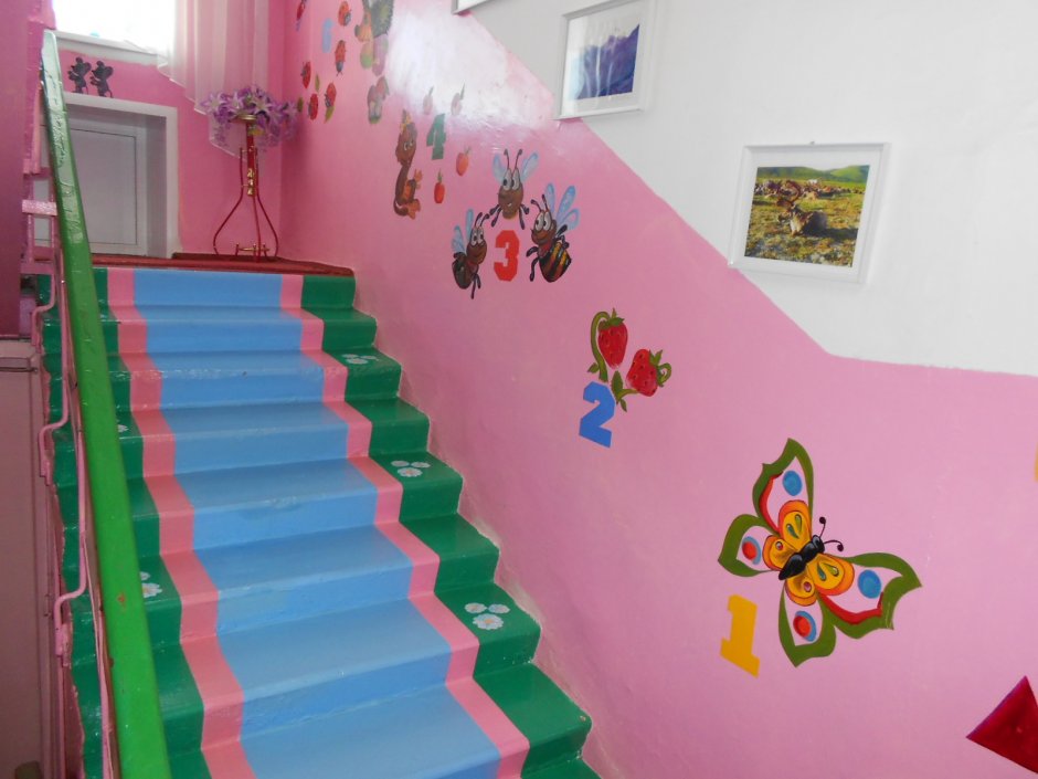 Лестницы в детских садах