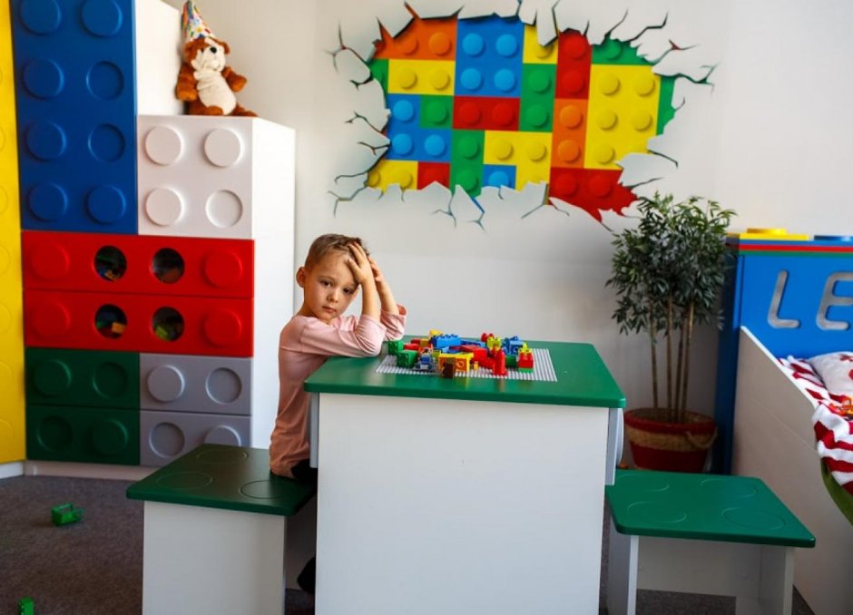 Детская мебель в стиле лего (33 фото)
