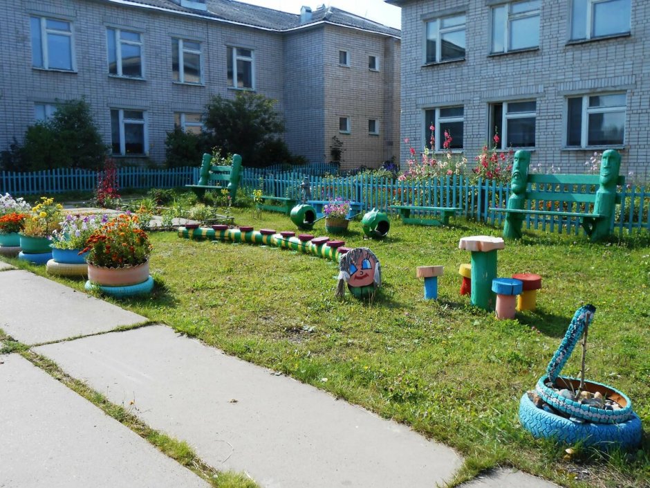 Озеленение пришкольной территории