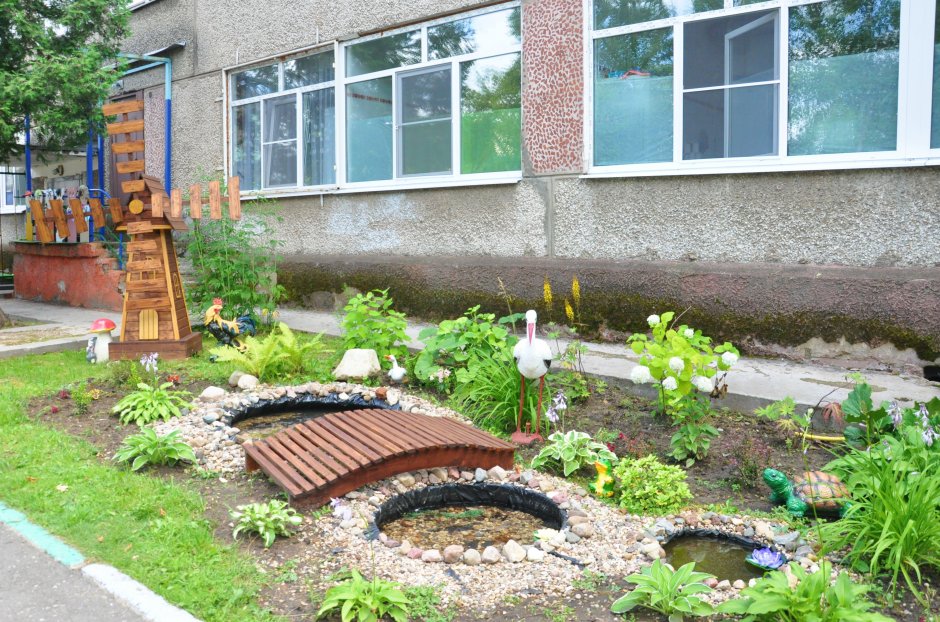 Озеленение территории детского сада (30 фото)