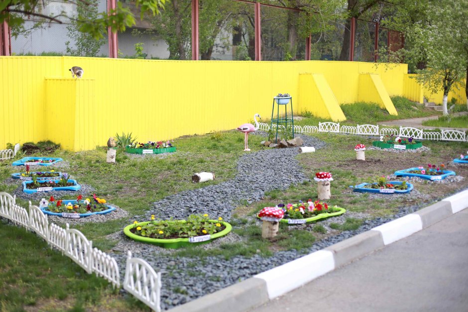 Проект озеленения и благоустройства территории детского сада