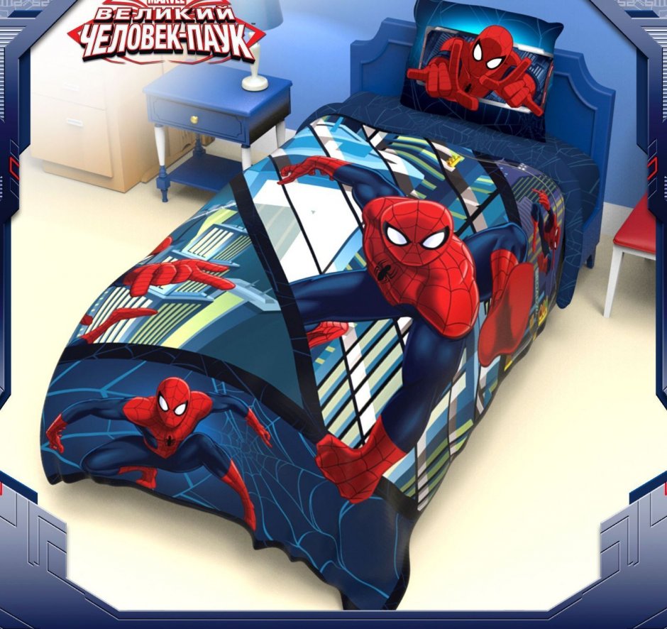 Marvel / комплект постельного белья 1.5 СП Marvel "человек-паук