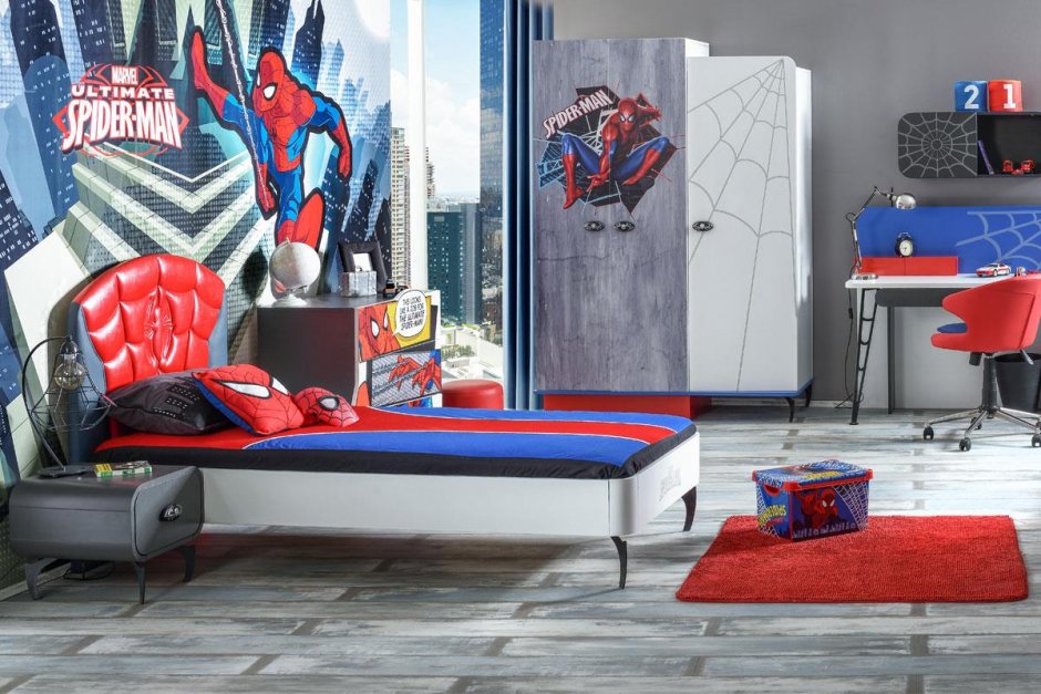 Детская мебель человек паук