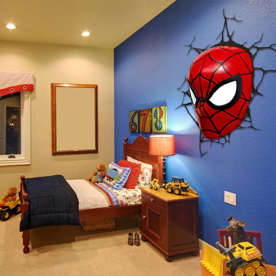 Детская комната в стиле Марвел