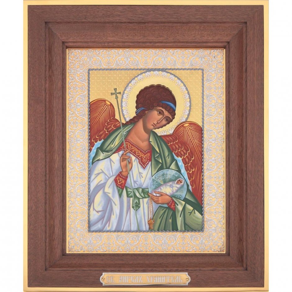 Икона ангела хранителя Рублев