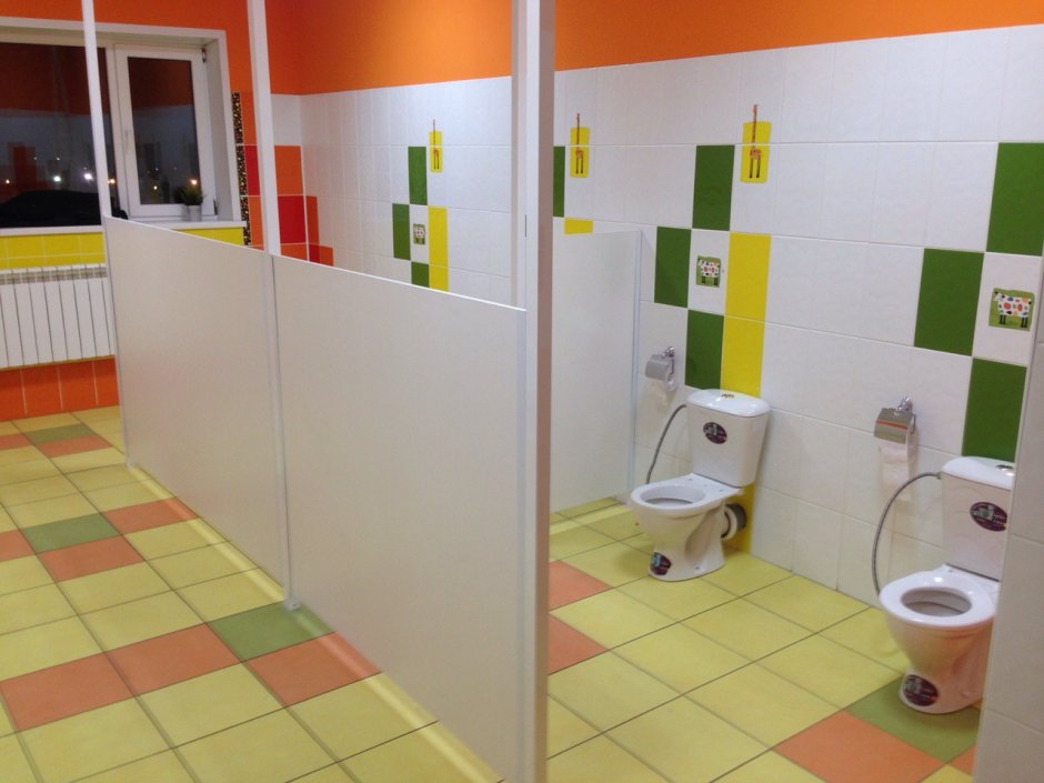 Туалеты в детских садах