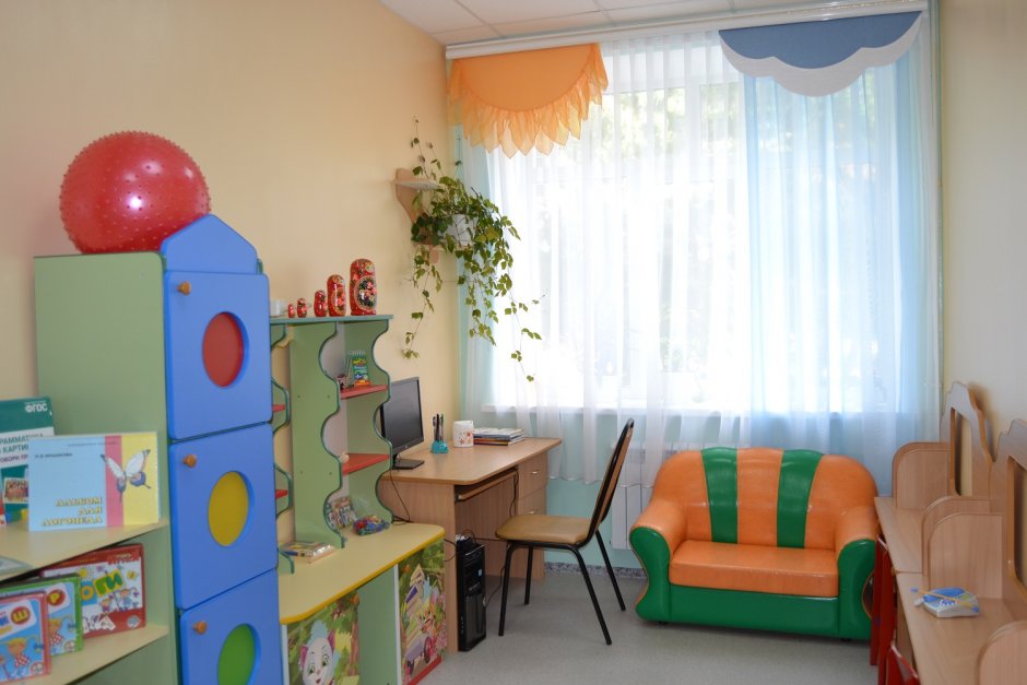 Детский сад интерьер 3д модель
