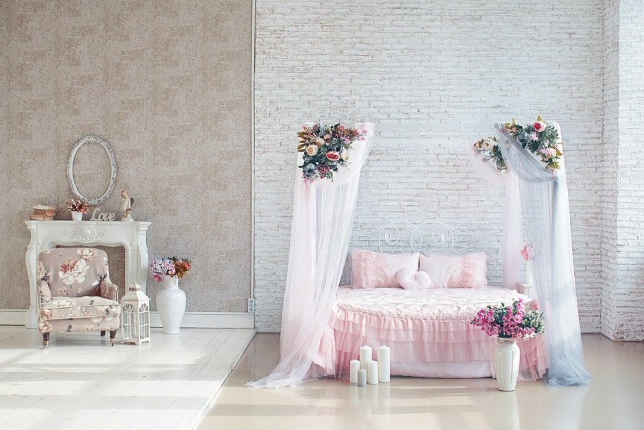 Красивый интерьер для фотосессии