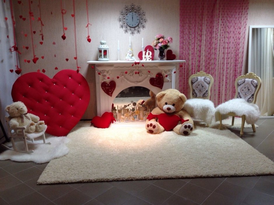 Комната с мягкими игрушками