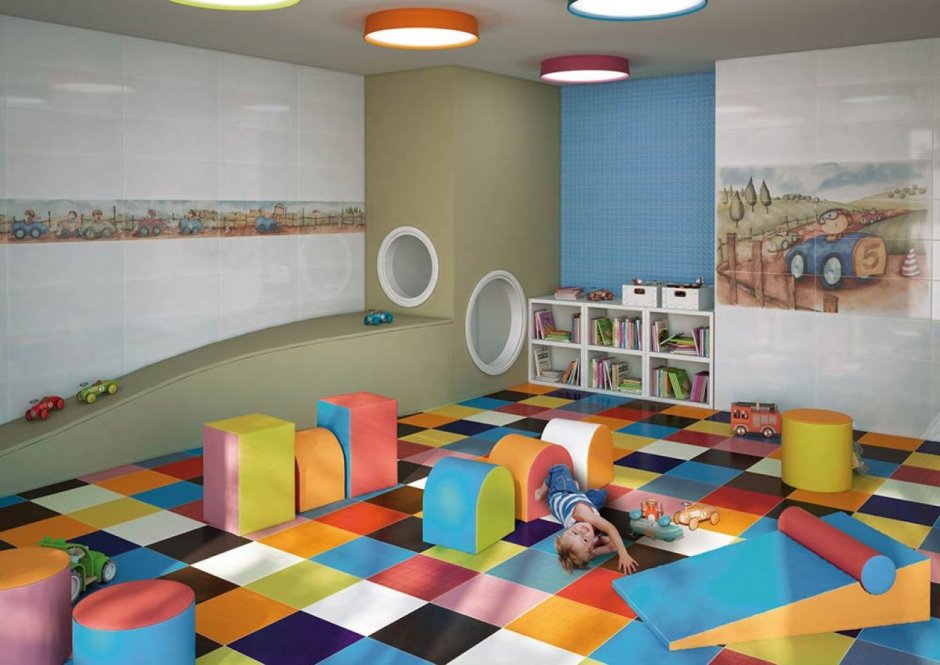 Керамическая плитка для детских комнат