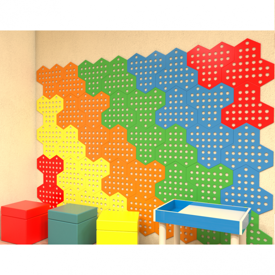 Настенные панели для стен в детском саду