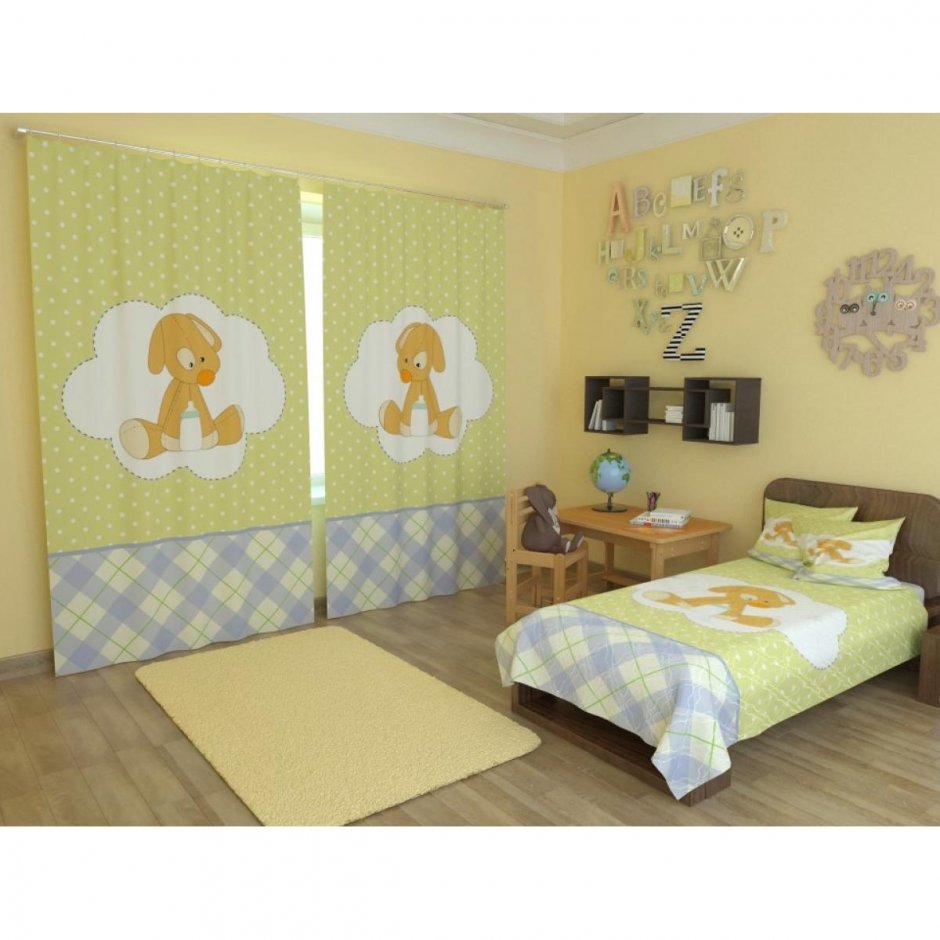 Фотошторы JOYARTY Oxford Delux одуванчик в полете на ленте 265 см