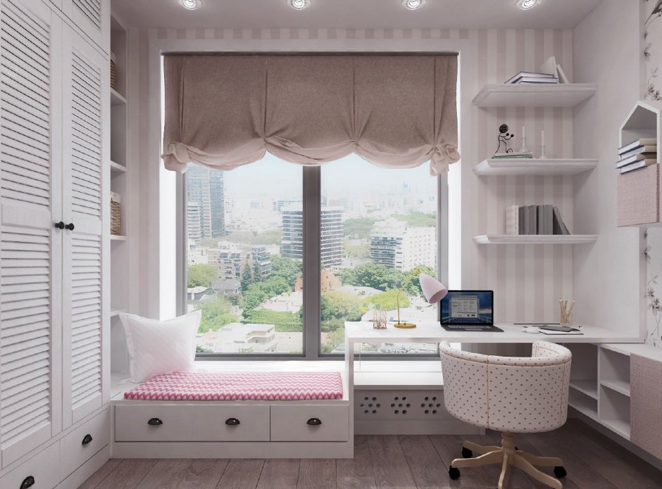 Комната для подростка девушки