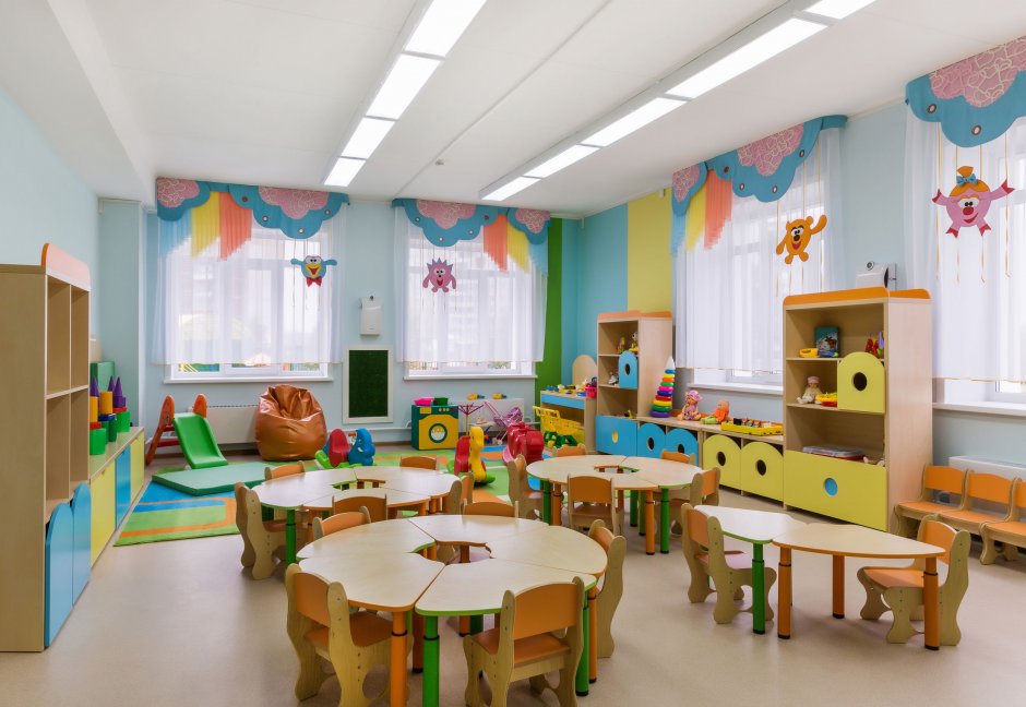 Комната для детей в детском саду