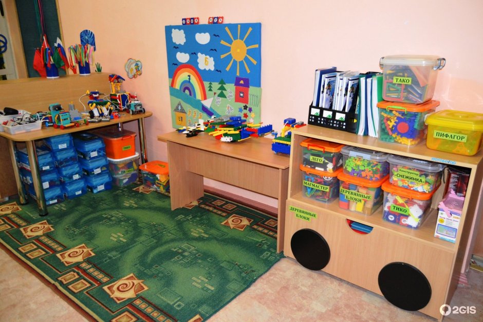 Интерьер группы детского сада в едином стиле