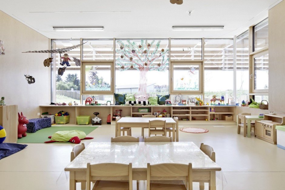 Современное пространство детского сада