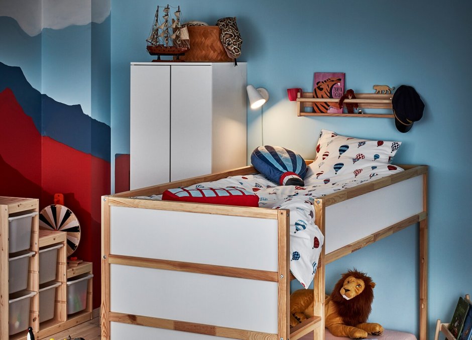 Икеа двухъярусная кровать для детей