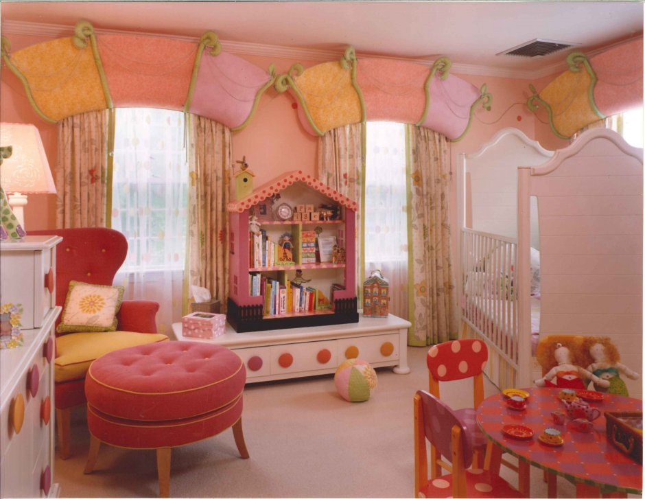 Украшенная комната детская
