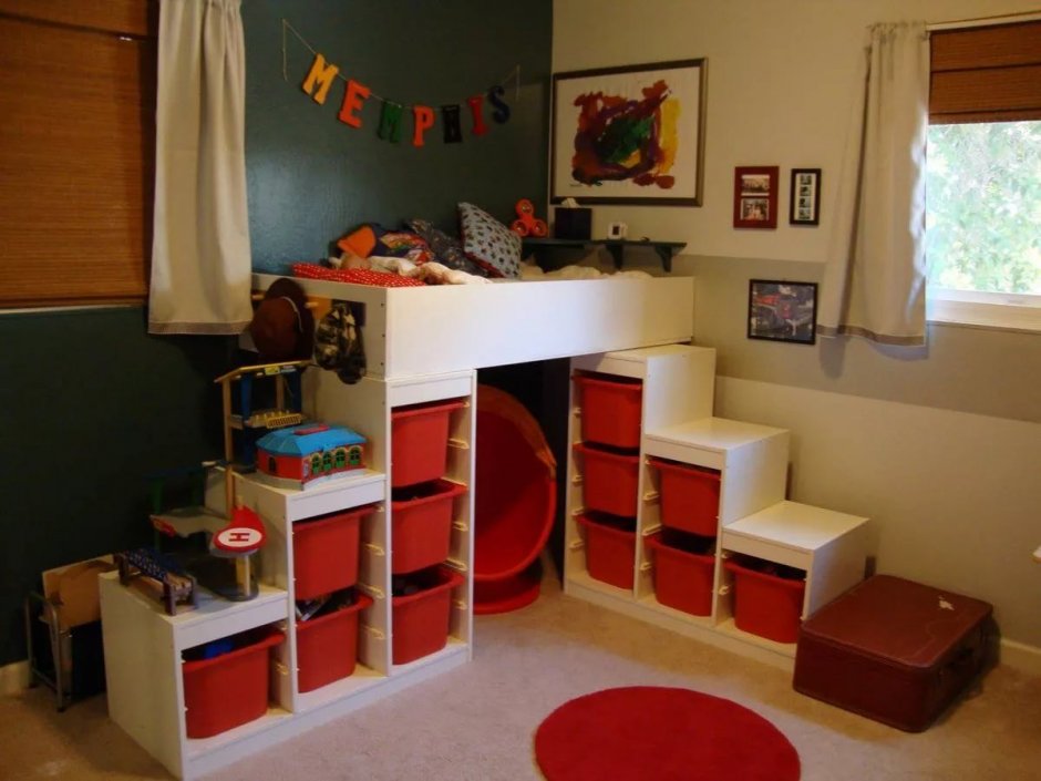 Детская комната для мальчика икеа