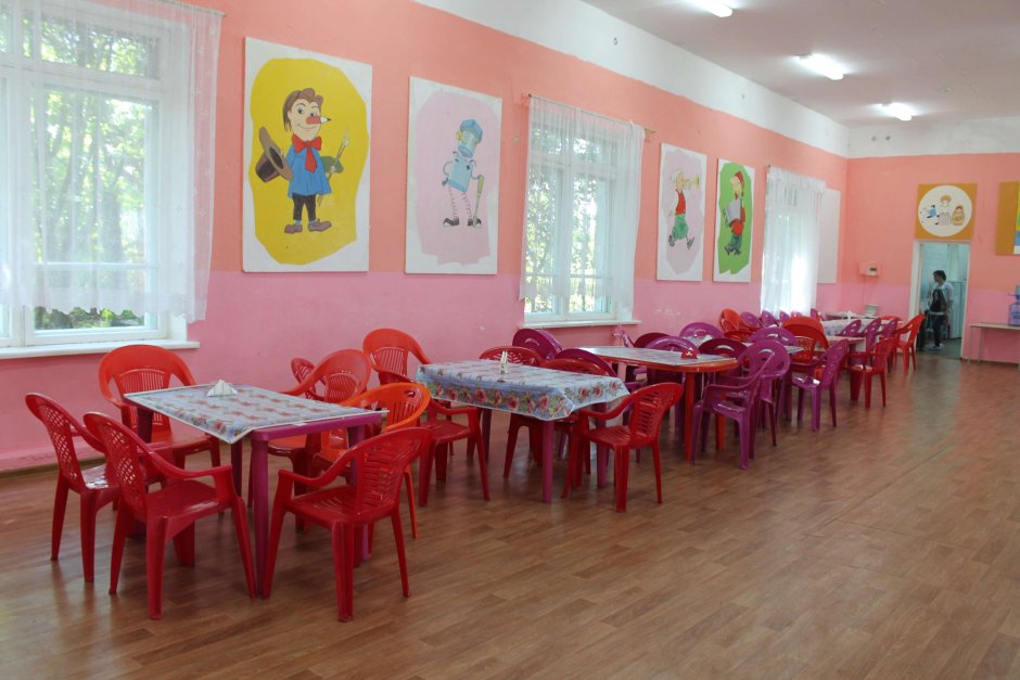 Столовые в детском саду